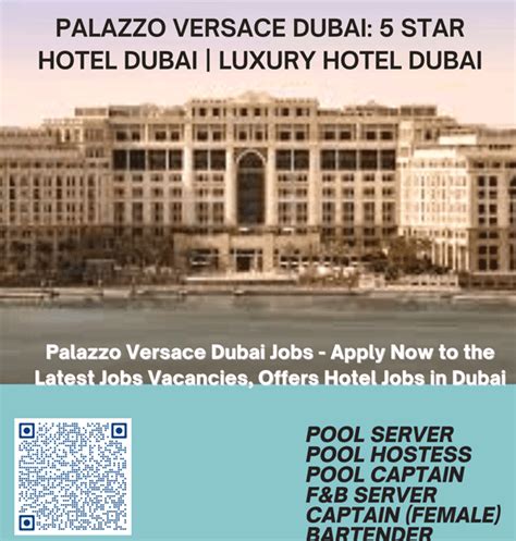 versace hotel dubai careers|versace dubai hotel booking.